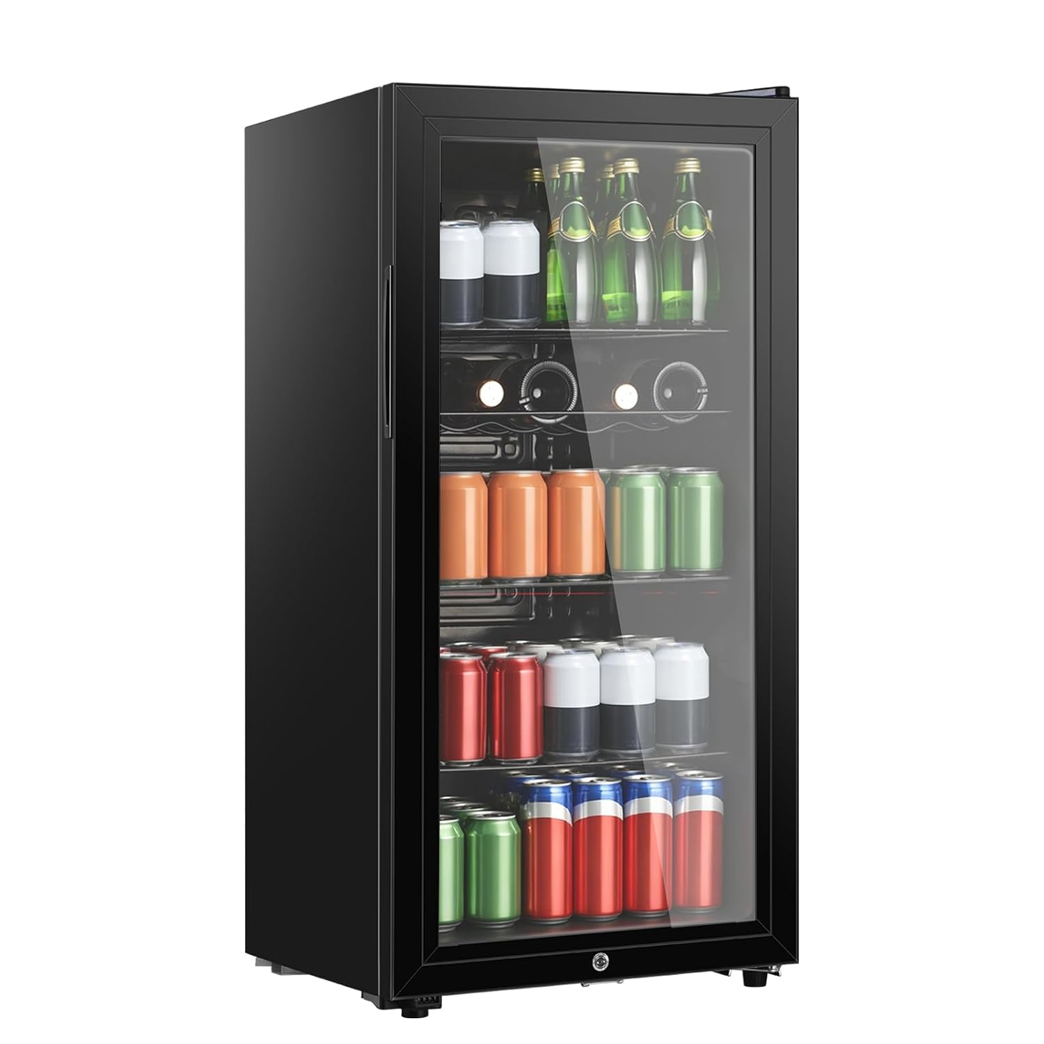 4.5 cu.ft Beverage Refrigerato - огляд і ціна Wine Beer Mini Fridge