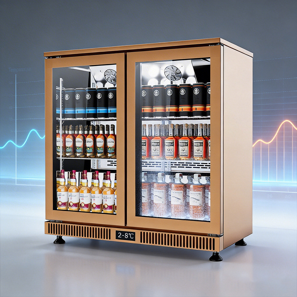 Mini Beverage Cooler Refrigera - огляд і ціна Wine And Beer Undercounter Fridge