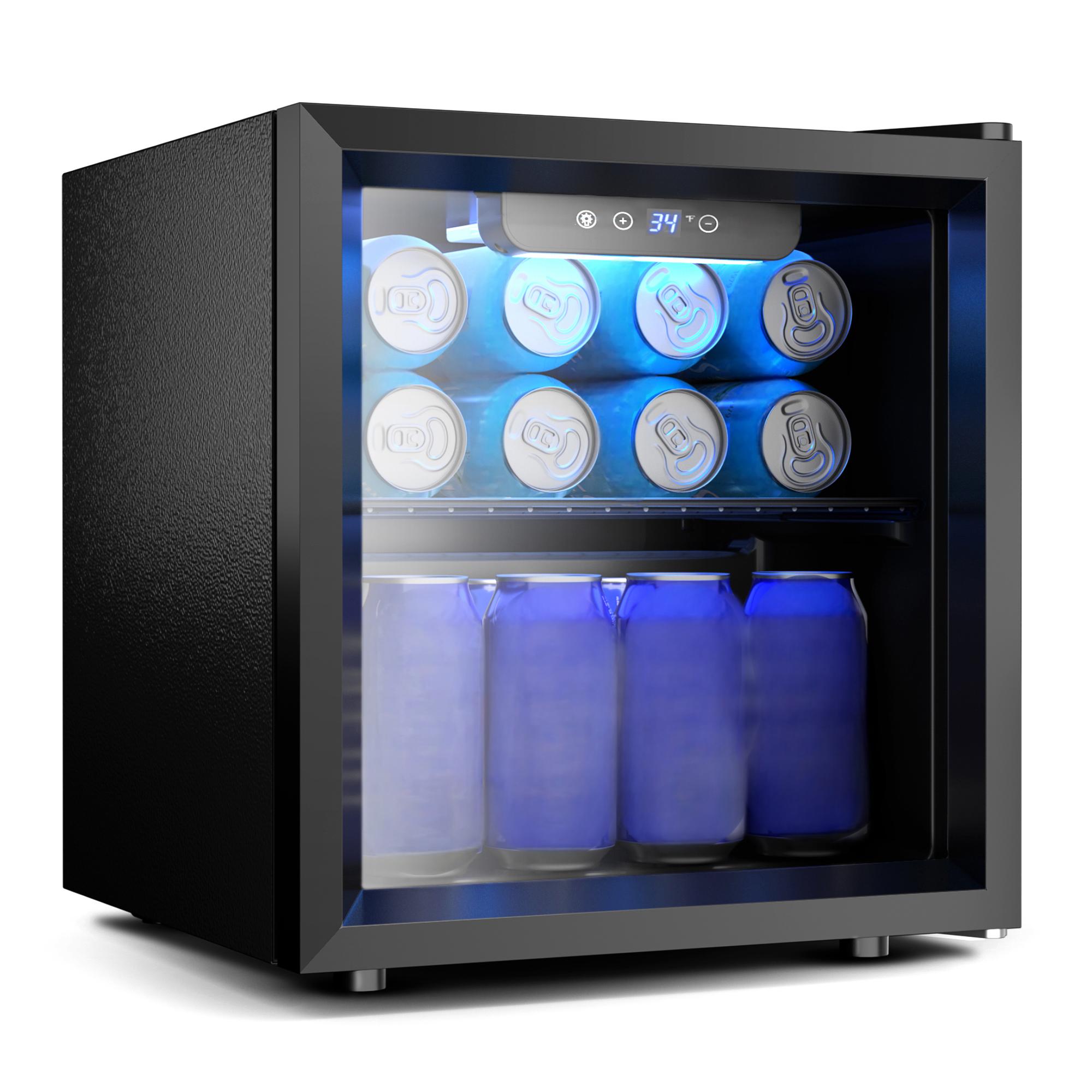 EKOJUCE Glass Door Mini Fridge - огляд і ціна Wine Beer Mini Fridge