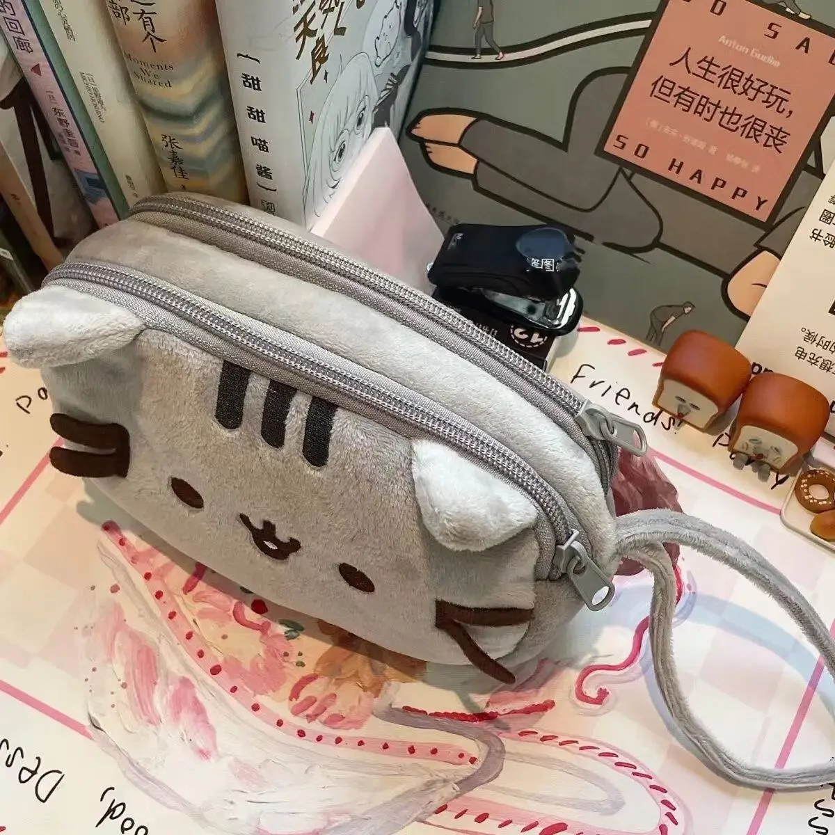 Kawaii Pusheen Fat Cat Cartoon - огляд і ціна Cocktail Shaker Set