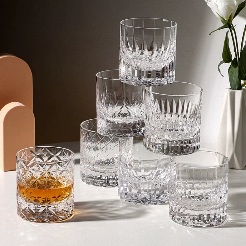 Handmade Whiskey Glass Edo Cut - огляд і ціна Wine Beer Spirit