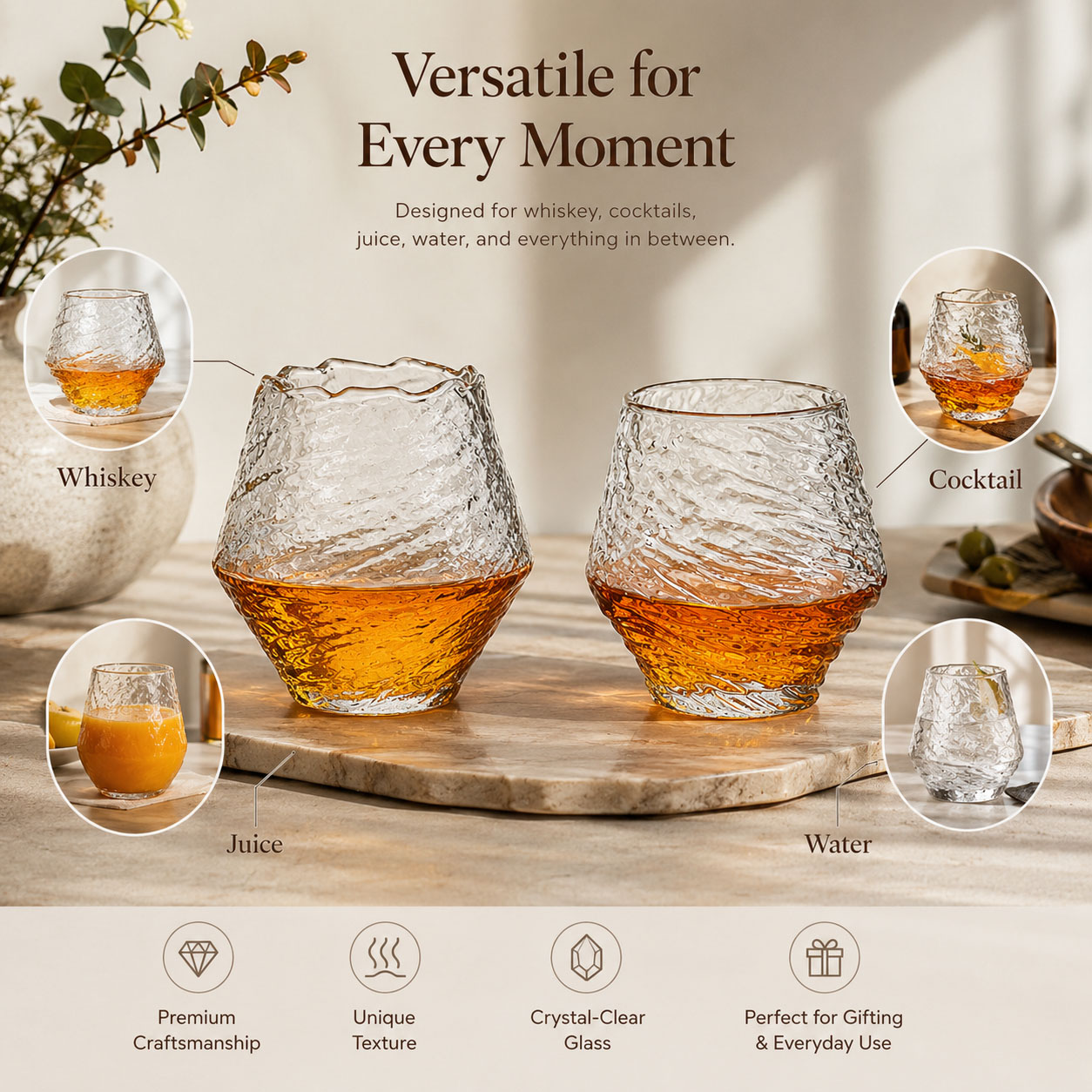 Japanese Whiskey Spirit Glass  - огляд і ціна Wine Beer Spirit