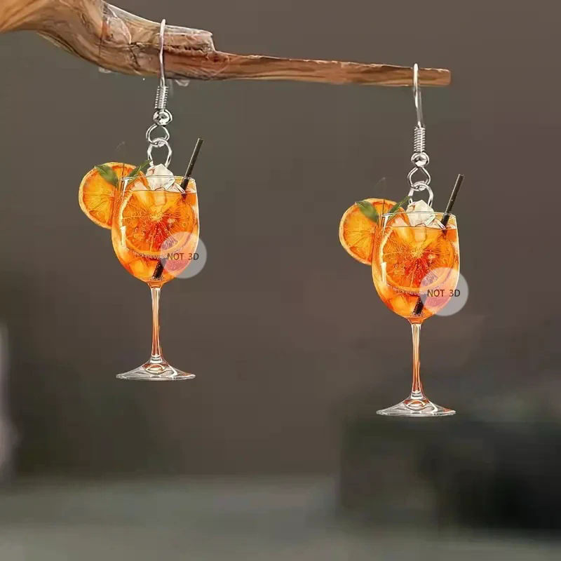 Fashion 2D Flat Design Earring - огляд і ціна Beer And Wine Festival
