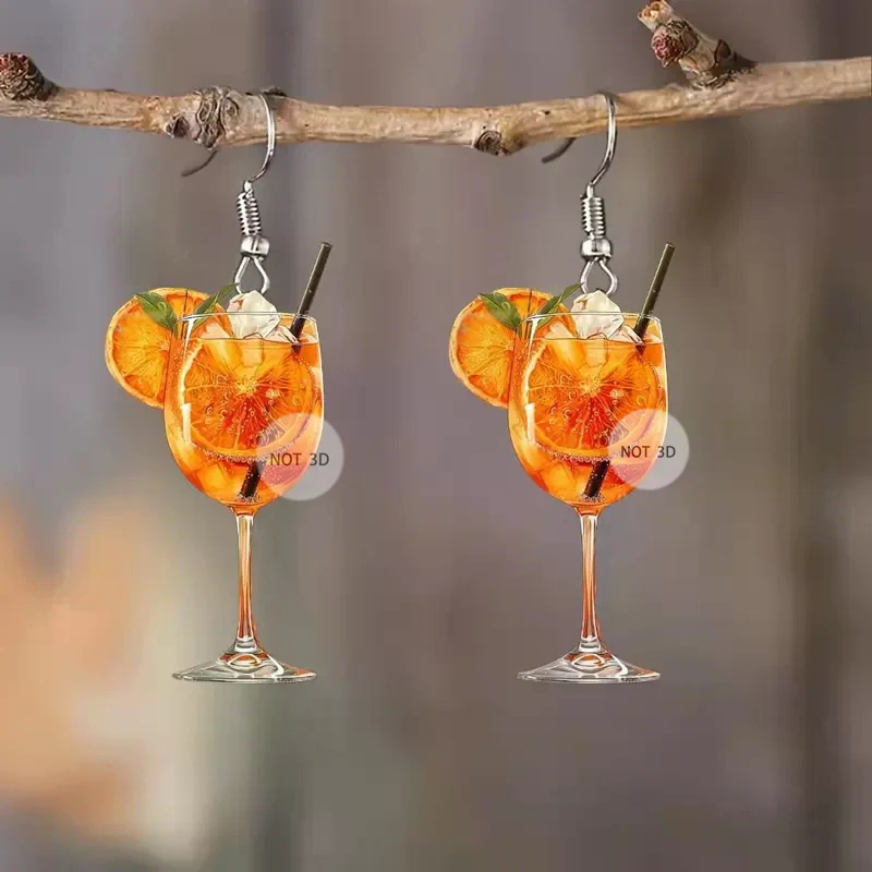 Fashion 2D Flat Design Earring - огляд і ціна Beer And Wine Festival