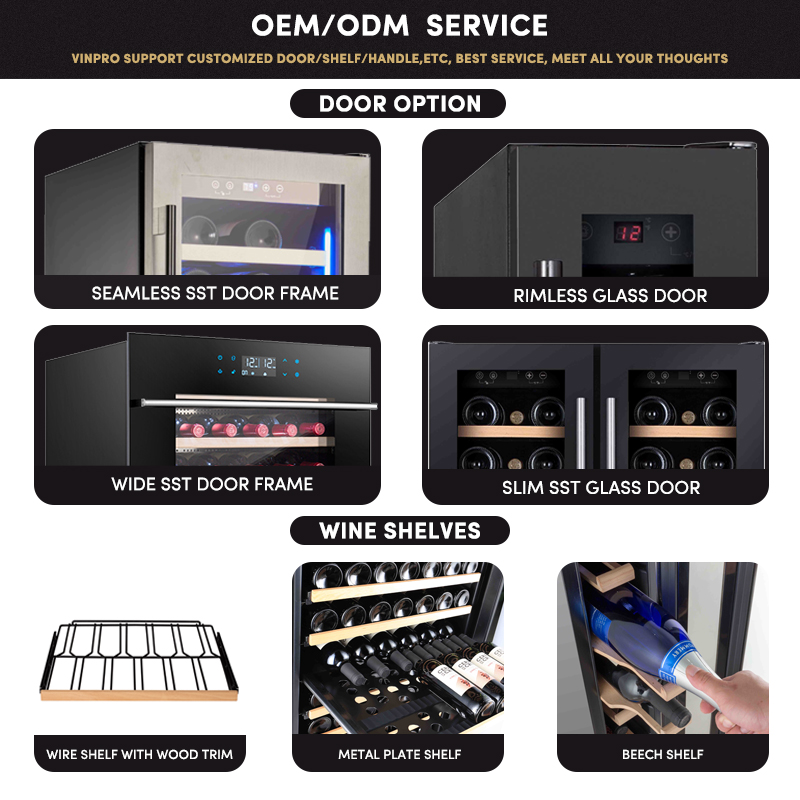 176L Glass Door Drink Fridge U - огляд і ціна Wine And Beer Undercounter Fridge