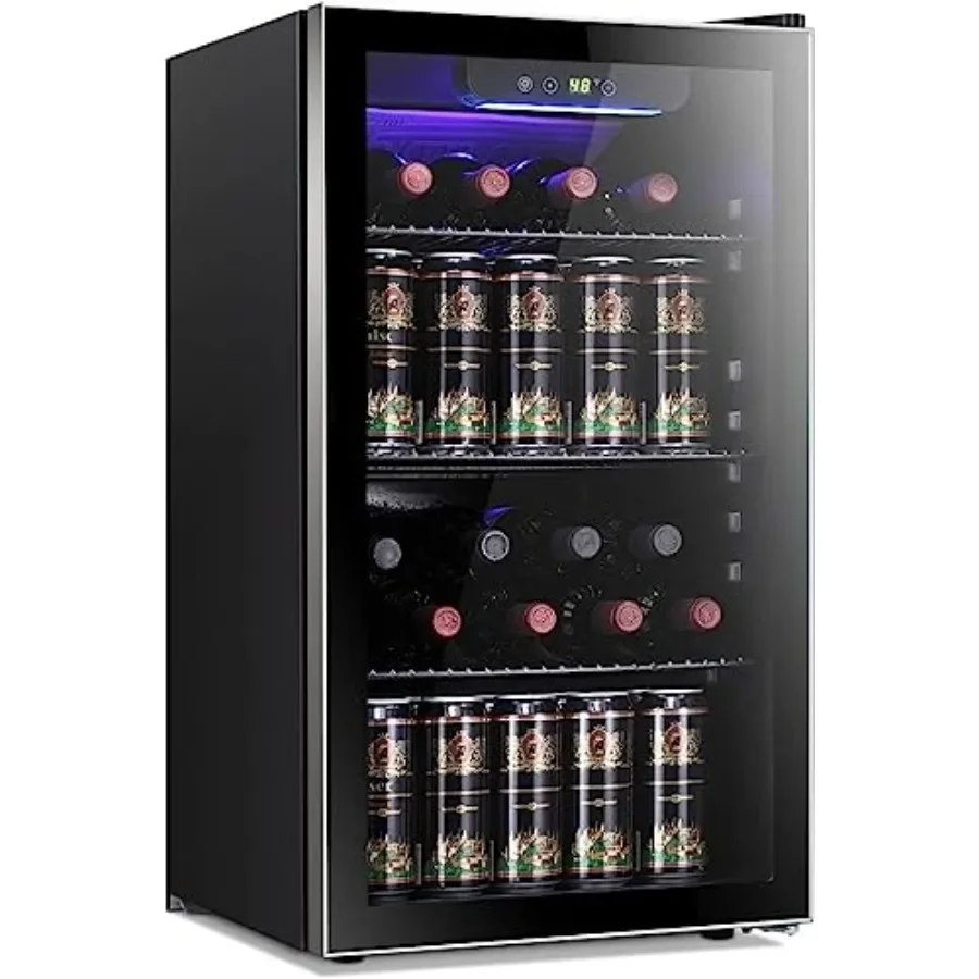 26 Bottle 130 Can Wine Cooler/ - огляд і ціна Wine Beer Mini Fridge