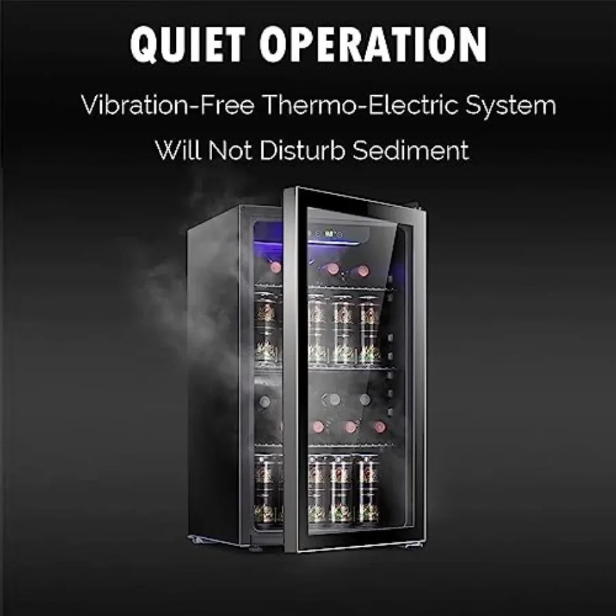 26 Bottle 130 Can Wine Cooler/ - огляд і ціна Wine Beer Mini Fridge