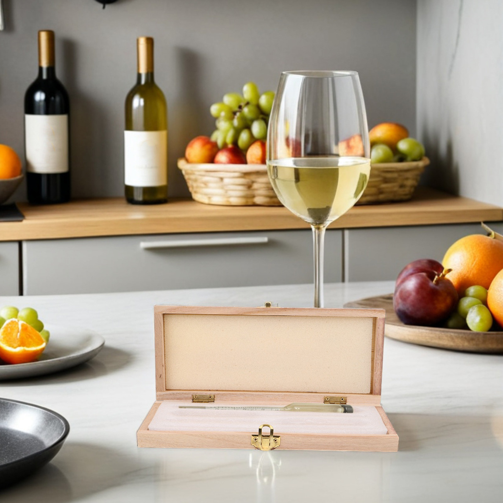 Wooden Hydrometer Storage Box  - огляд і ціна Wine Beer Spirit