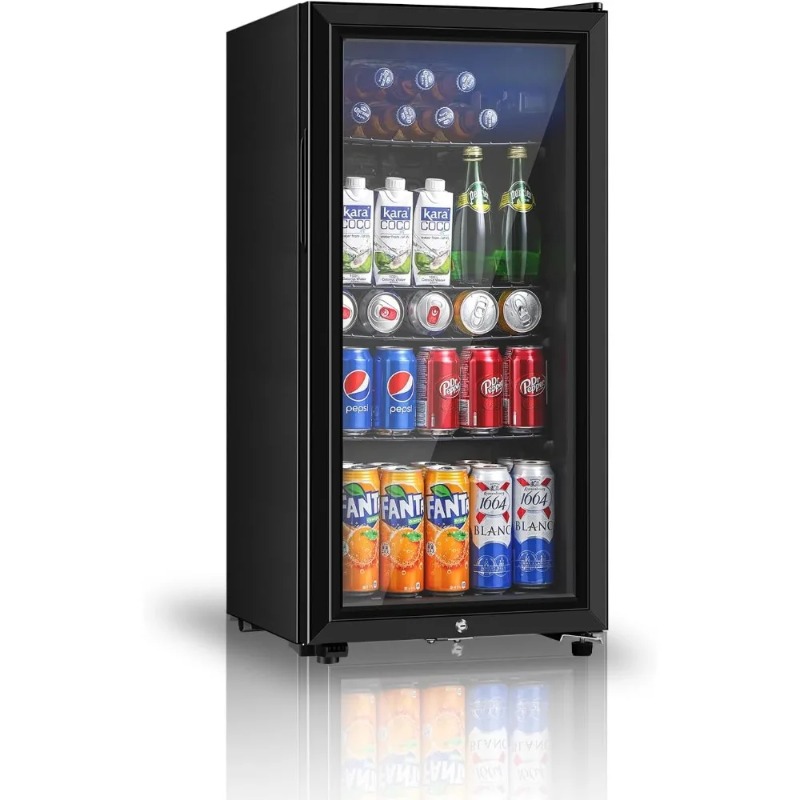 Beverage Refrigerator, 3.2 Cu. - огляд і ціна Wine Beer Mini Fridge