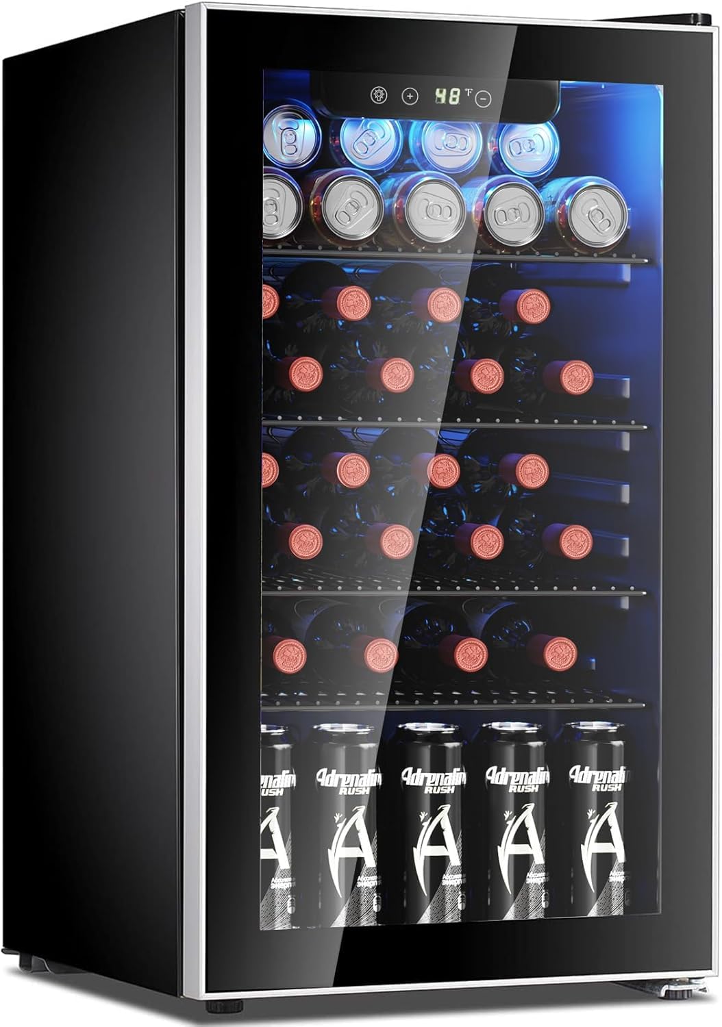 26 Bottle 130 Can Wine Cooler/ - огляд і ціна Wine Beer Mini Fridge
