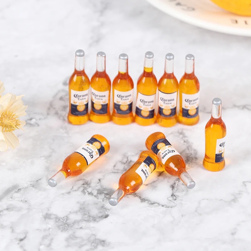 10Pcs 1:12 Scale Mini Resin Be - огляд і ціна Wine Y Beer