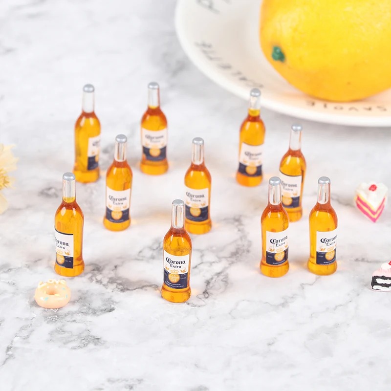 10Pcs 1:12 Scale Mini Resin Be - огляд і ціна Wine Y Beer