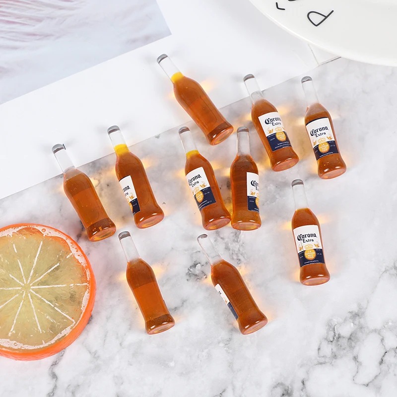 10Pcs 1:12 Scale Mini Resin Be - огляд і ціна Wine Y Beer